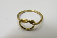 Infinity Ring in Gold filled