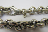 Oxidized Sterling Silver Charm Bracelet