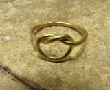 Goldfilled Love Knot Friendship Ring